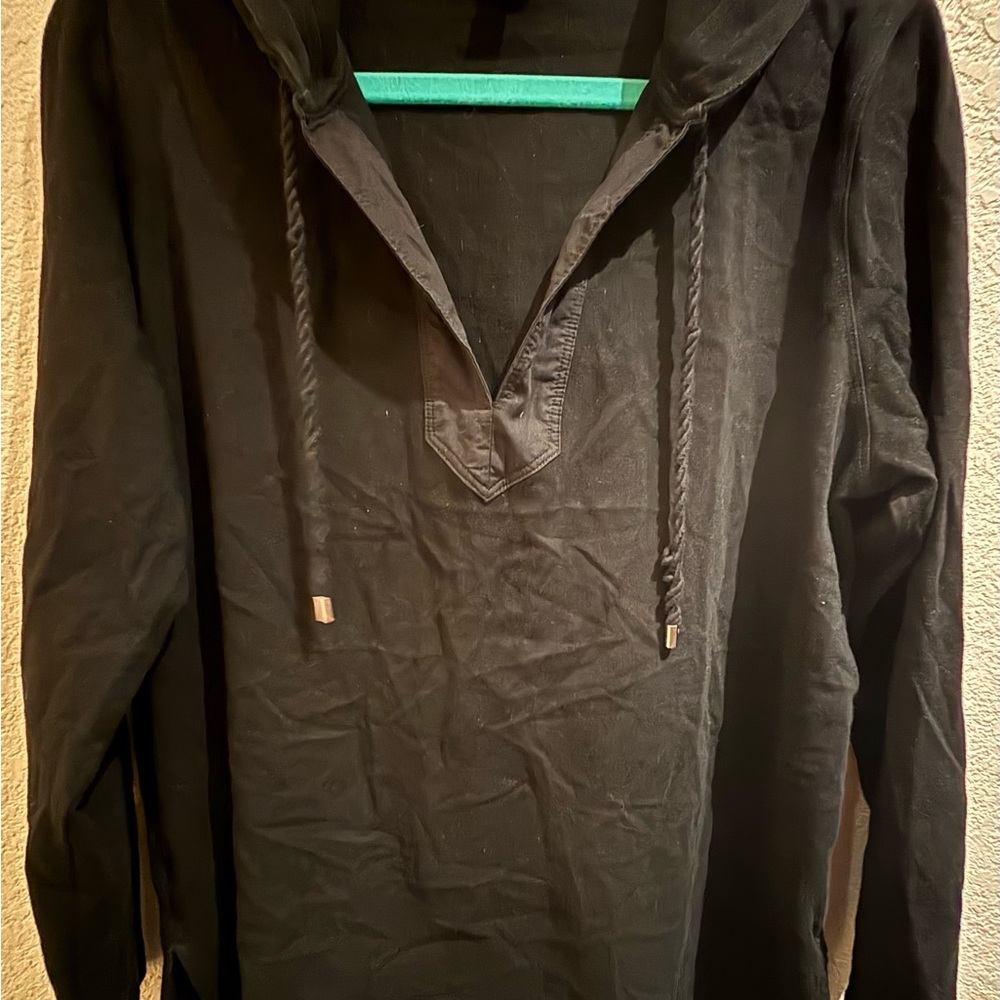 Ralph Lauren Black Hooded Top